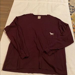 Victoria’s Secret Long Sleeve Pocket Tee